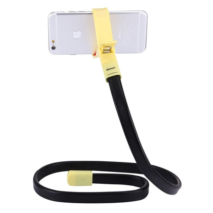 Flexible Clip Mount Holder with Clamping Base(Yellow) - Lazy Bracket by buy2fix | Online Shopping UK | buy2fix