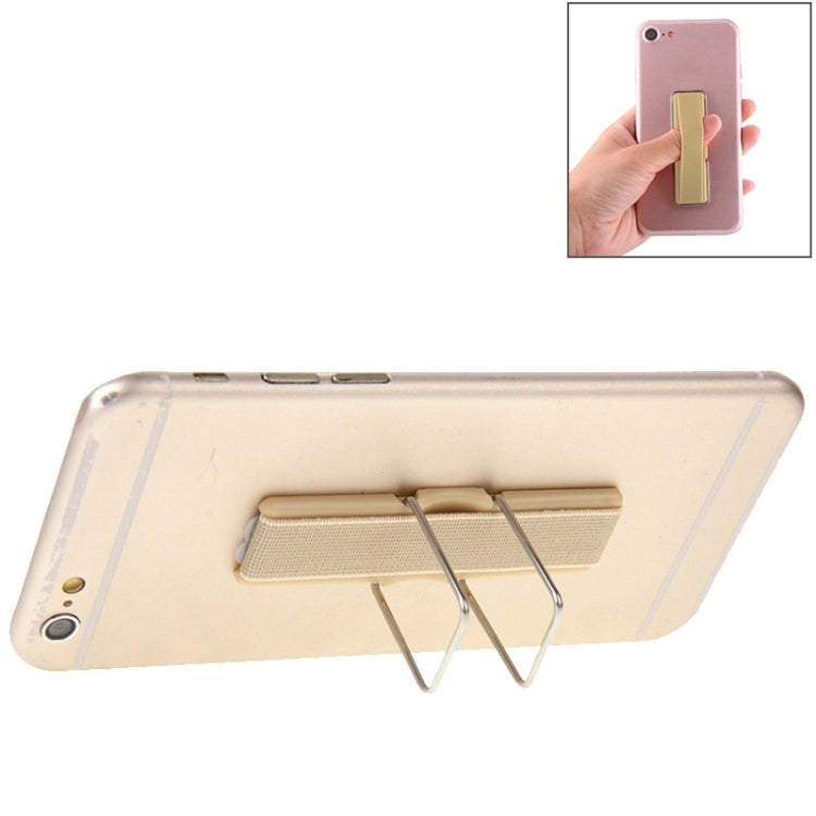 Universal Mini Foldable Holder Stand with Finger Grip(Gold) - Ring Holder by buy2fix | Online Shopping UK | buy2fix