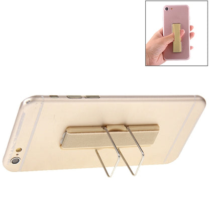 Universal Mini Foldable Holder Stand with Finger Grip(Gold) - Ring Holder by buy2fix | Online Shopping UK | buy2fix