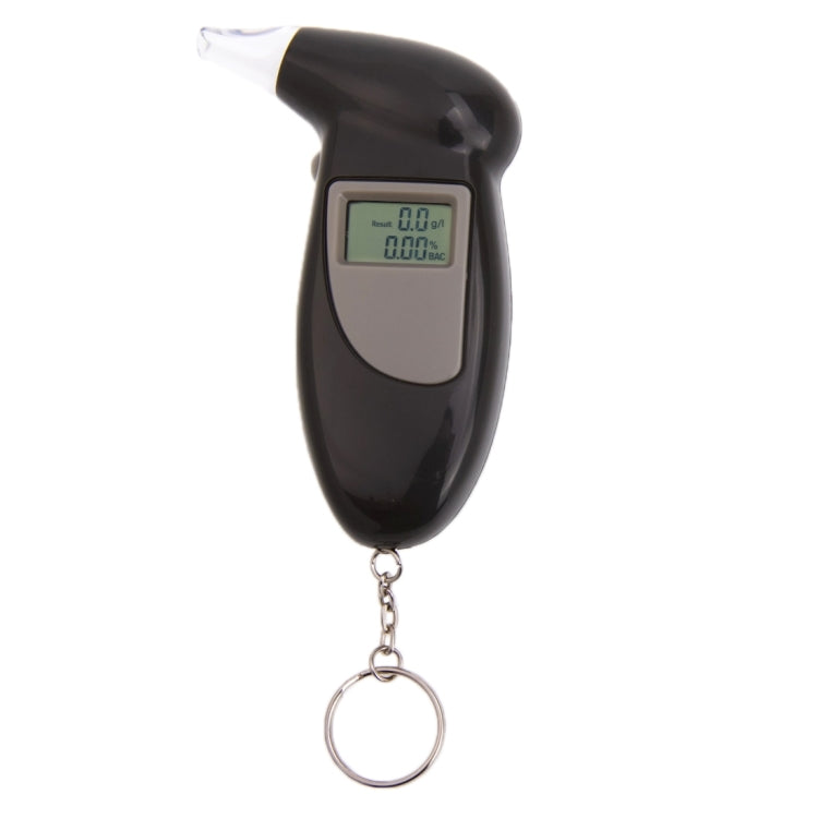 LCD Digital Alcohol Tester Breathalyzer(Black) - Breath Alcohol Tester by buy2fix | Online Shopping UK | buy2fix