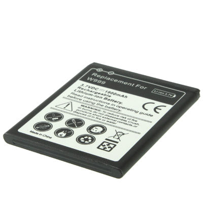 1900mAh Replacement Battery for Samsung W999 - For Samsung by buy2fix | Online Shopping UK | buy2fix