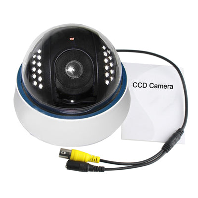 1/3 SONY Color 650TVL Dome CCD Camera, IR Distance: 15m - Security by buy2fix | Online Shopping UK | buy2fix