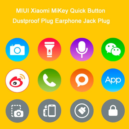 Xiaomi Mikey Quick Button Dustproof Plug Earphone Jack Plug(Green) - Apple Accessories by Xiaomi | Online Shopping UK | buy2fix