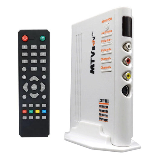 HD LCD TV-Box with Remote Control, TV (PAL-BG+PAL-DK)(Silver) - Consumer Electronics by buy2fix | Online Shopping UK | buy2fix