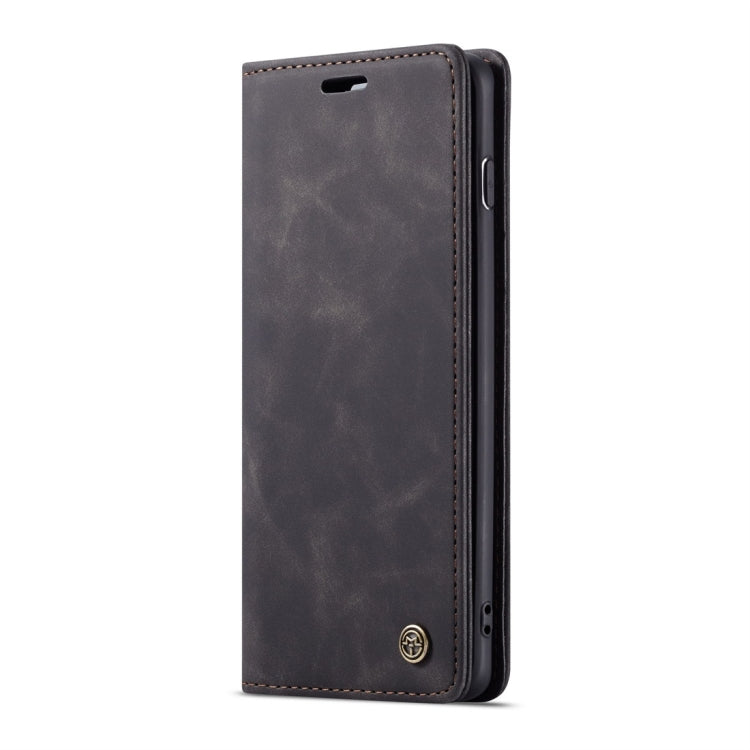 CaseMe-013 Multifunctional Retro Frosted Horizontal Flip Leather Case for Galaxy S10, with Card Slot & Holder & Wallet (Black) - Galaxy Phone Cases by CaseMe | Online Shopping UK | buy2fix