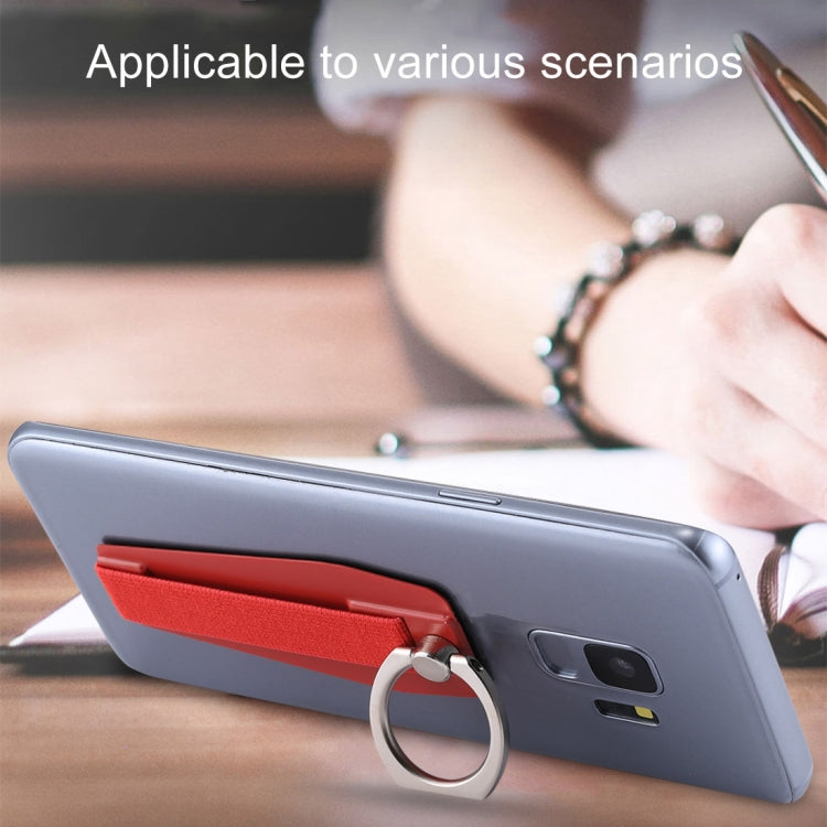 Universal Durable Finger Ring Phone Holder Sling Grip Anti-slip Stand(Red) - Ring Holder by buy2fix | Online Shopping UK | buy2fix