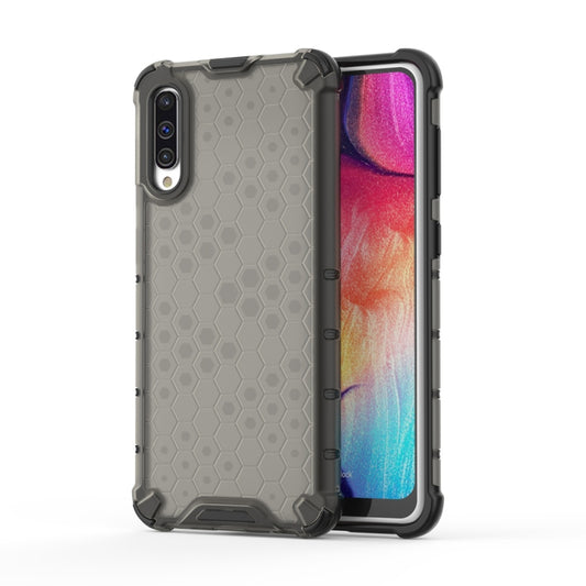 Shockproof Honeycomb PC + TPU Case for Galaxy A50 (Black) - Samsung Accessories by buy2fix | Online Shopping UK | buy2fix