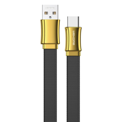 WK WDC-139 3A USB to USB-C / Type-C King Kong Series Data Cable(Gold) - USB-C & Type-C Cable by WK | Online Shopping UK | buy2fix