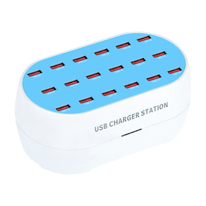 830-18 120W 18 USB Ports Multifunction Smart Charger Station AC100-240V, US Plug (White) - Multifunction Charger by buy2fix | Online Shopping UK | buy2fix