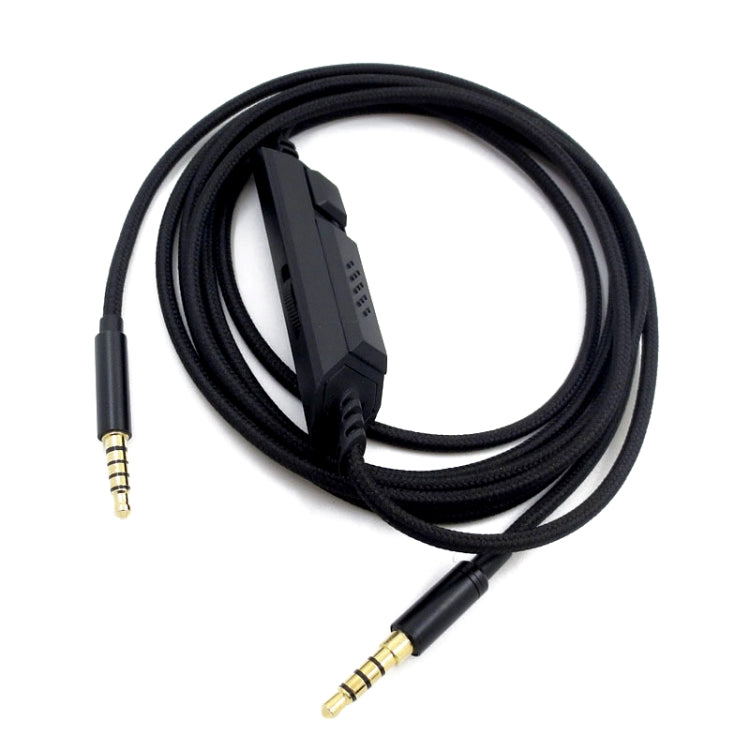 ZS0150 Gaming Headphone Audio Cable for Logitech G233 G433 G Pro X (Black) - Computer & Networking by buy2fix | Online Shopping UK | buy2fix