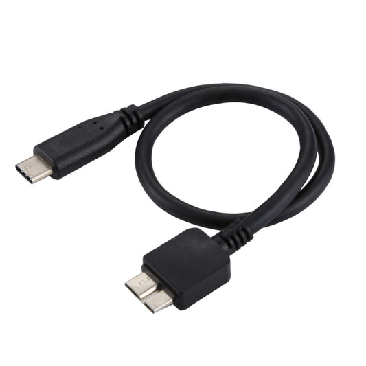 USB-C / Type-C Male to Micro B Male Adapter Cable, Total Length: about 30cm - USB-C & Type-C Cable by buy2fix | Online Shopping UK | buy2fix