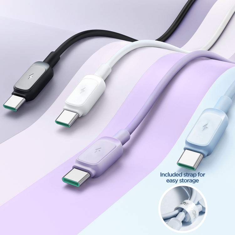 JOYROOM S-AC027A14 Multi-Color Series 3A USB to USB-C / Type-C Fast Charging Data Cable, Length:1.2m(Blue) -  by JOYROOM | Online Shopping UK | buy2fix