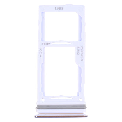 For Samsung Galaxy A72 SM-A725 SIM Card Tray + SIM Card Tray / Micro SD Card Tray (Purple) - Repair & Spare Parts by buy2fix | Online Shopping UK | buy2fix