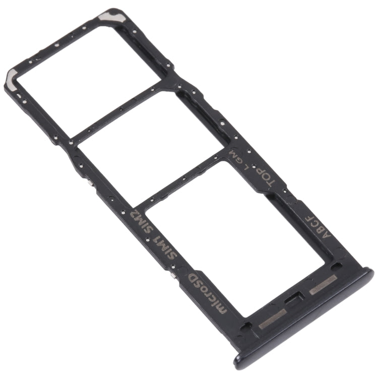 For Samsung Galaxy A23 5G SM-A236B Original SIM Card Tray + SIM Card Tray + Micro SD card tray (Black) - Repair & Spare Parts by buy2fix | Online Shopping UK | buy2fix