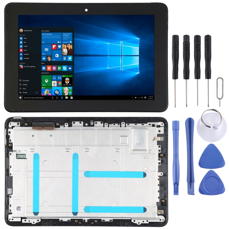 LCD Screen and Digitizer Full Assembly with Frame for Asus Transformer Book T101HA(Black) - LCD Screen by buy2fix | Online Shopping UK | buy2fix