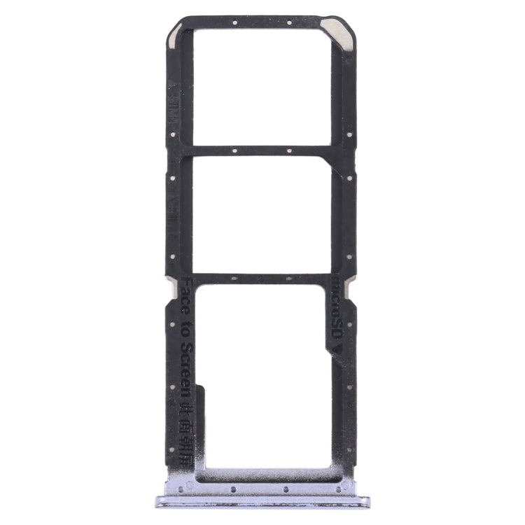 SIM Card Tray + SIM Card Tray + Micro SD Card Tray for OPPO A56 5G(Purple) - Card Socket by buy2fix | Online Shopping UK | buy2fix