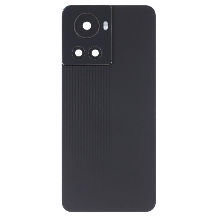 Battery Back Cover with Camera Lens for OnePlus 10R/Ace(Black) - Repair & Spare Parts by buy2fix | Online Shopping UK | buy2fix