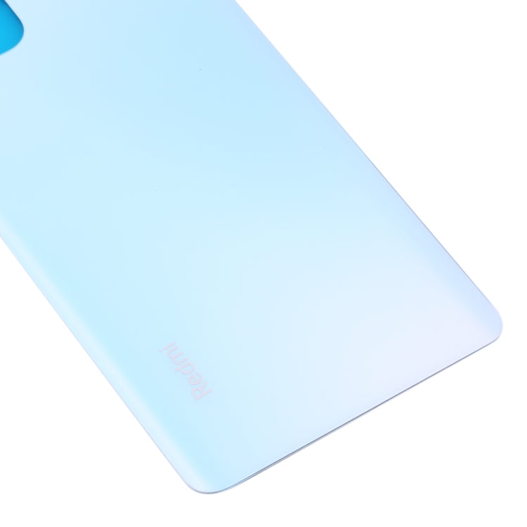 Glass Battery Back Cover for Xiaomi Redmi Note 10 Pro/Redmi Note 10 Pro Max/Redmi Note 10 Pro India(Blue) - Repair & Spare Parts by buy2fix | Online Shopping UK | buy2fix