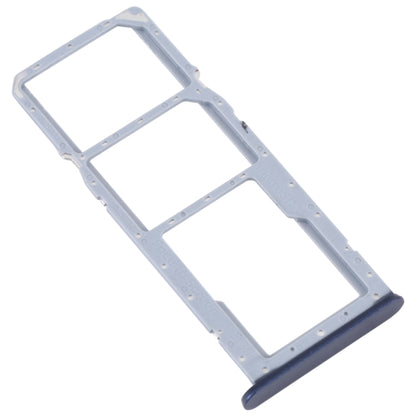 For OPPO A17 SIM Card Tray + SIM Card Tray + Micro SD Card Tray (Black) - Card Socket by buy2fix | Online Shopping UK | buy2fix