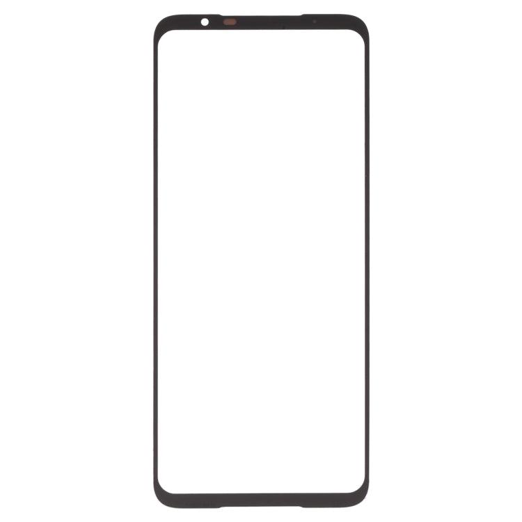 For Asus ROG Phone 5S / 5S Pro ZS676KS Front Screen Outer Glass Lens with OCA Optically Clear Adhesive (Black) - Repair & Spare Parts by buy2fix | Online Shopping UK | buy2fix