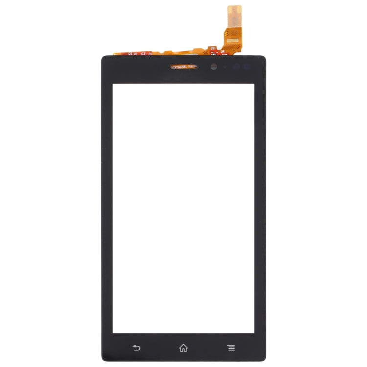 Original Touch Panel For Sony Xperia Sola MT27i(Black) - Repair & Spare Parts by buy2fix | Online Shopping UK | buy2fix