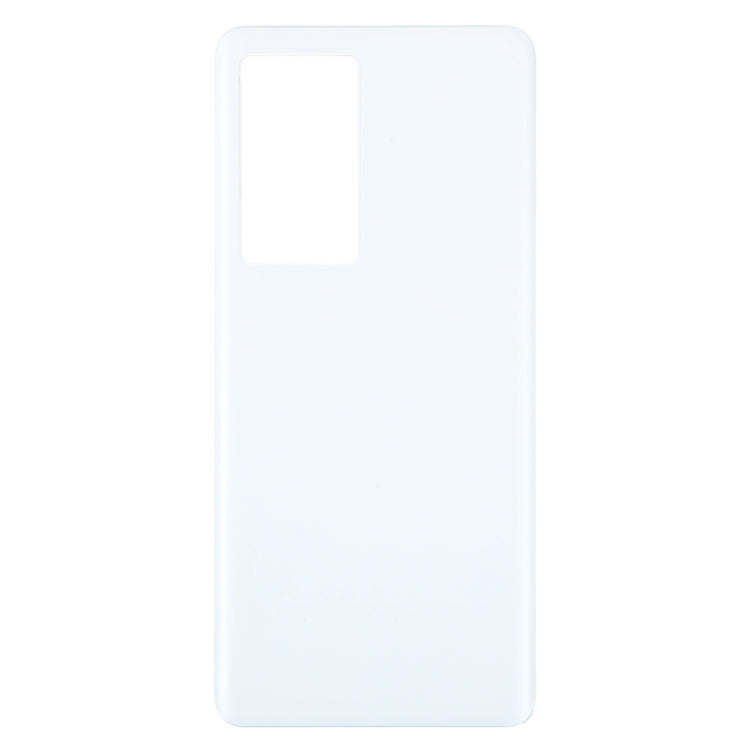 For vivo X70 Pro OEM Glass Battery Back Cover(White) - Repair & Spare Parts by buy2fix | Online Shopping UK | buy2fix