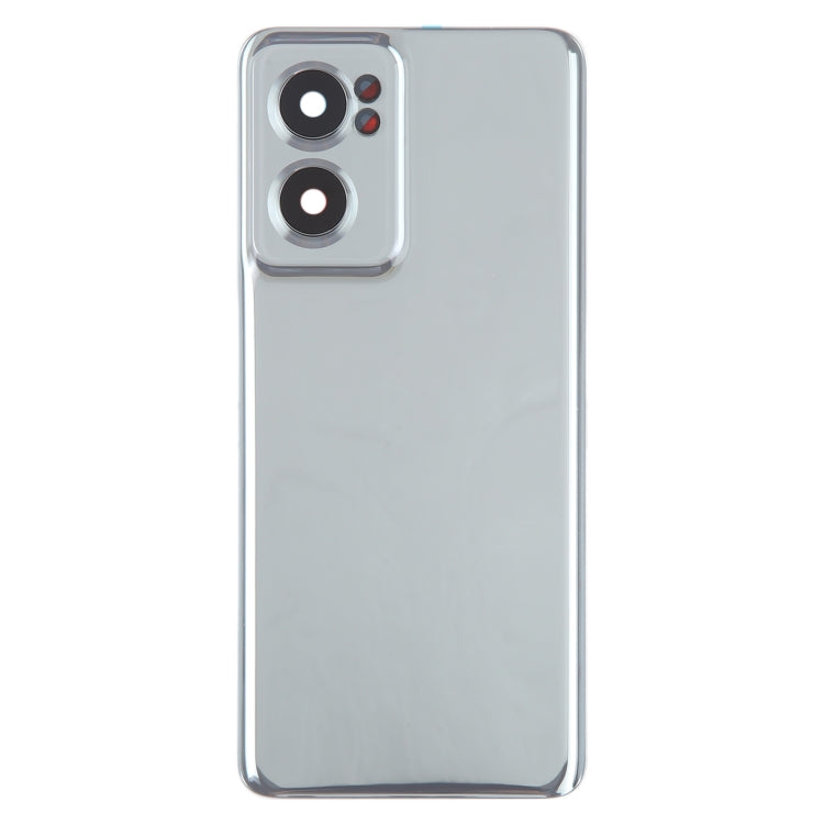 For OnePlus Nord CE 2 5G Original Battery Back Cover with Camera Lens Cover(Silver) -  by buy2fix | Online Shopping UK | buy2fix