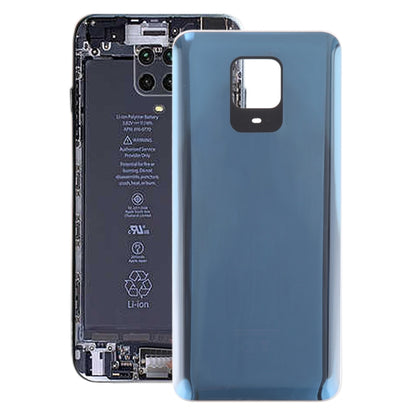 For Xiaomi Redmi Note 9 Pro Max OEM Glass Battery Back Cover(Grey) - Back Cover by buy2fix | Online Shopping UK | buy2fix