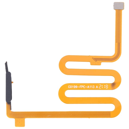 For Infinix Note 10 Pro NFC X695 Original Fingerprint Sensor Flex Cable (Black) - Flex Cable by buy2fix | Online Shopping UK | buy2fix