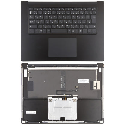 For Microsoft Surface Laptop 3 / 4 15 inch UK Japanese Version Keyboard with C Shell / Touch Board (Black) - Laptop Screen by buy2fix | Online Shopping UK | buy2fix