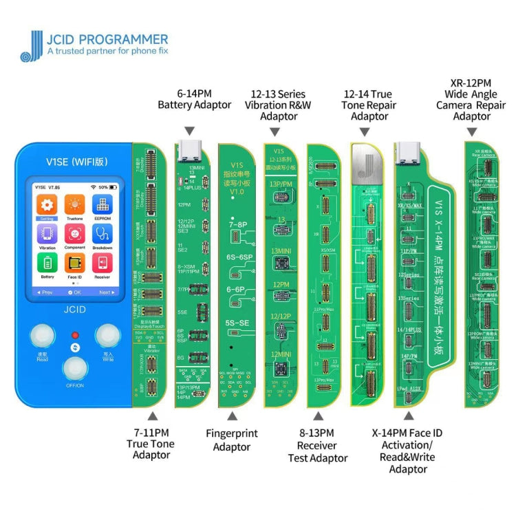 JC V1SE Testing Repair Wide Angle Camera Board For iPhone XR-12 Pro Max - Test Tools by JC | Online Shopping UK | buy2fix