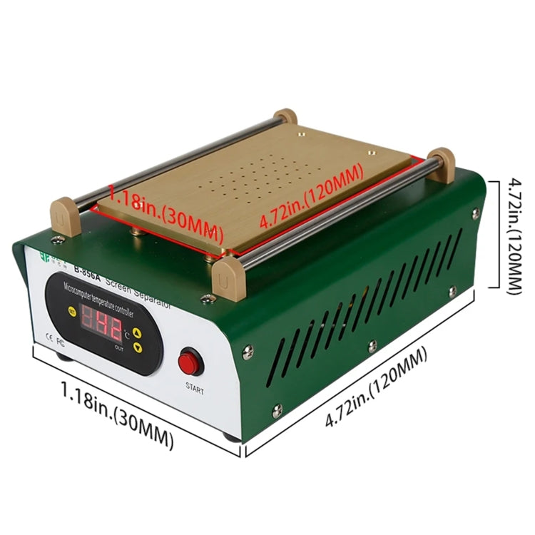 BST-B-856A AC 220V Electrical Vacuum Pump LCD Screen Separator, US Plug - Separation Equipment by BEST | Online Shopping UK | buy2fix