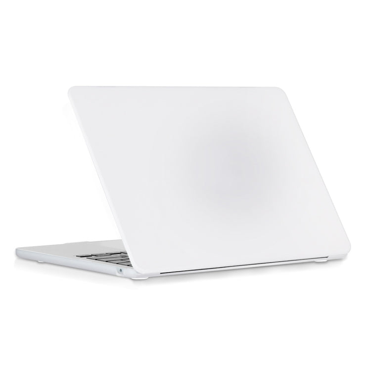 For MacBook Air 13.6 2022/2024 A2681 (M2) / A3113 (M3) ENKAY Matte Laptop Protective Case(White) - MacBook Air Cases by ENKAY | Online Shopping UK | buy2fix