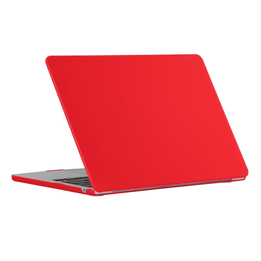 For MacBook Air 13.6 2022/2024 A2681 (M2) / A3113 (M3) ENKAY Matte Laptop Protective Case (Red) - MacBook Air Cases by ENKAY | Online Shopping UK | buy2fix