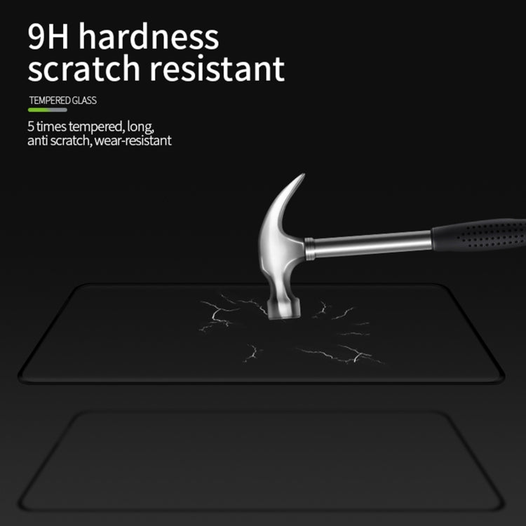 For vivo X60 Pro PINWUYO 9H 3D Hot Bending Tempered Glass Film(Black) - vivo Tempered Glass by PINWUYO | Online Shopping UK | buy2fix