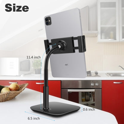 NS-06A Cell Phone Stand, 360 Degree Rotating,Aluminum Alloy Material,Thick Case Friendly Phone Holder Stand for Desk, Compatible with All Mobile Phones,iPhone,iPad,etc - Lazy Bracket by buy2fix | Online Shopping UK | buy2fix