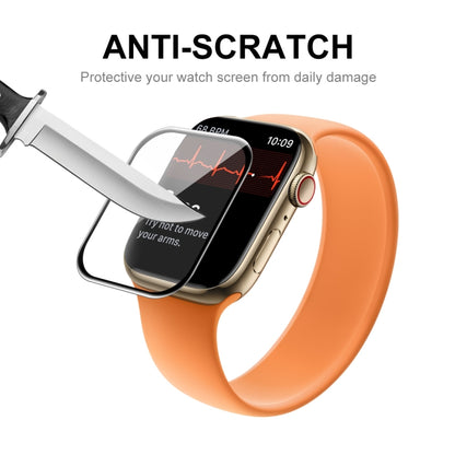 5 PCS ENKAY Hat-Prince 3D Curved Edge Full Coverage Full Tempered Glass HD Screen Protector Film For Apple Watch Series 7 45mm(Transparent) - Others by ENKAY | Online Shopping UK | buy2fix