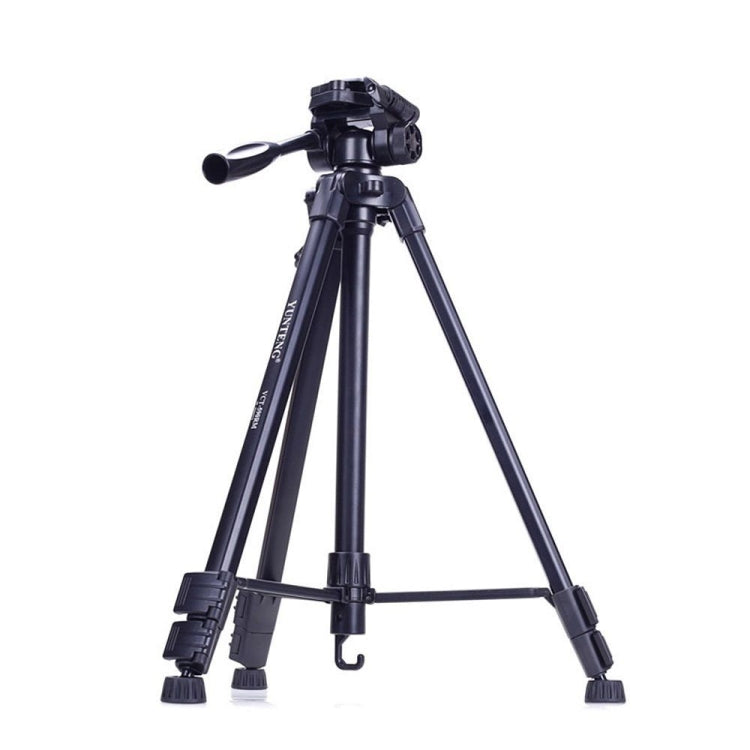 YUNTENG VCT-590 Aluminum Tripod Mount with Fluid Drag Head - Camera Accessories by buy2fix | Online Shopping UK | buy2fix