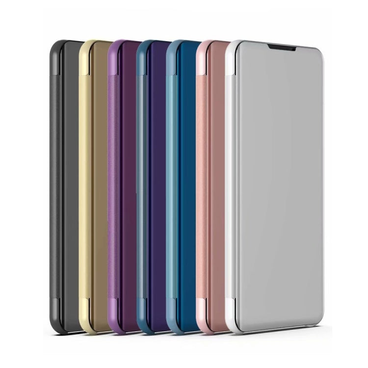 For Xiaomi 12 Pro Plated Mirror Horizontal Flip Leather Case with Holder(Silver) - Xiaomi Accessories by buy2fix | Online Shopping UK | buy2fix