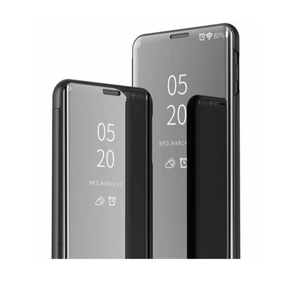 For Xiaomi Poco X4 Pro 5G Plated Mirror Horizontal Flip Leather Case with Holder(Silver) - Xiaomi Accessories by buy2fix | Online Shopping UK | buy2fix