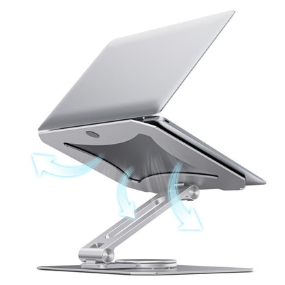 BONERUY L02 Laptop Stand 360 Degrees Rotating Dissipation Heat Aluminum Alloly Holder - Computer & Networking by BONERUY | Online Shopping UK | buy2fix