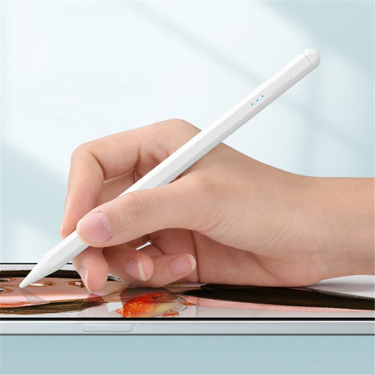 Tablet Phone Universal Capacitive Stylus For iPad Mini6/Mini5/Air3 10.5/Pro 11/Air4 10.9/ 10.2 /Pro  12.9 (White) - Stylus Pen by buy2fix | Online Shopping UK | buy2fix