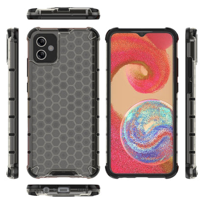 For Samsung Galaxy A04e 4G Honeycomb Phone Case(Black) - Galaxy Phone Cases by buy2fix | Online Shopping UK | buy2fix