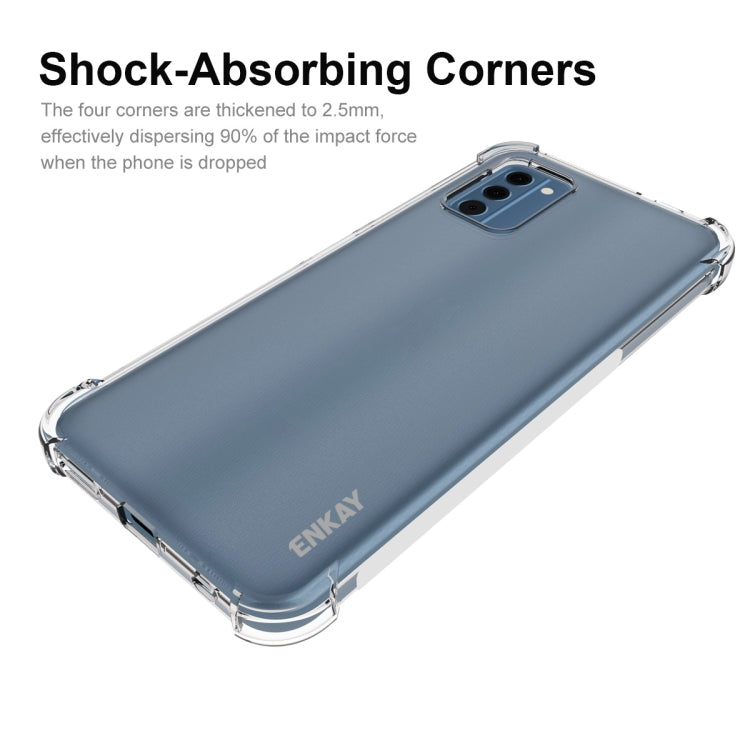 For Nokia C300 4G ENKAY Transparent TPU Shockproof Phone Case - Nokia Cases by ENKAY | Online Shopping UK | buy2fix