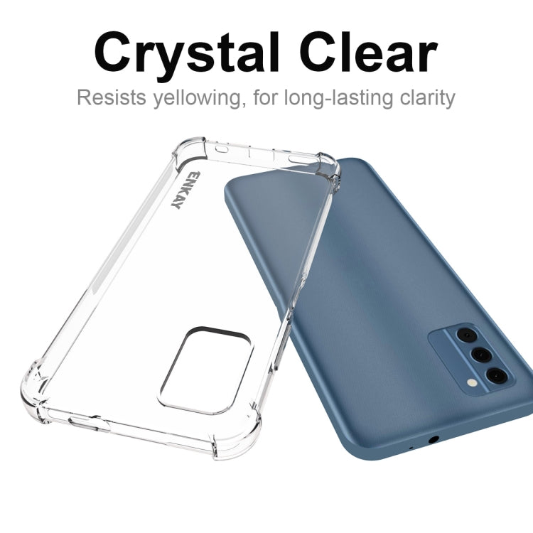 For Nokia C300 4G ENKAY Transparent TPU Shockproof Phone Case - Nokia Cases by ENKAY | Online Shopping UK | buy2fix