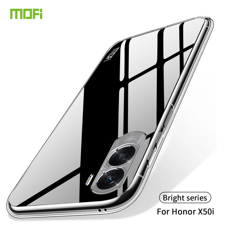 For Honor X50i MOFI Ming Series Transparent Ultra-thin TPU Phone Case - Honor Cases by MOFI | Online Shopping UK | buy2fix