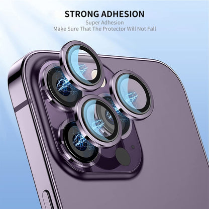 For iPhone 15 / 15 Plus ENKAY AR Anti-reflection Camera Lens Glass Full Film(Pink) - iPhone 15 Plus Tempered Glass by ENKAY | Online Shopping UK | buy2fix