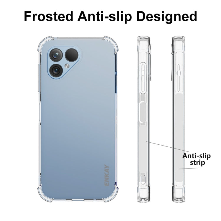 For Fairphone 5 ENKAY Hat-Prince Transparent TPU Shockproof Phone Case - More Brand by ENKAY | Online Shopping UK | buy2fix