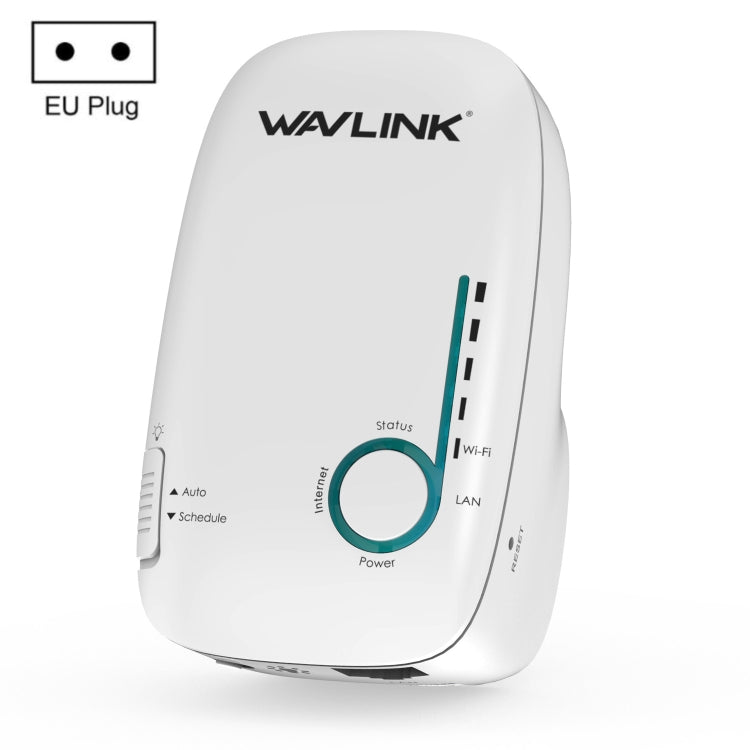 WAVLINK WN576K1 AC1200 Household WiFi Router Network Extender Dual Band Wireless Repeater, Plug:EU Plug (White) - Wireless Routers by WAVLINK | Online Shopping UK | buy2fix