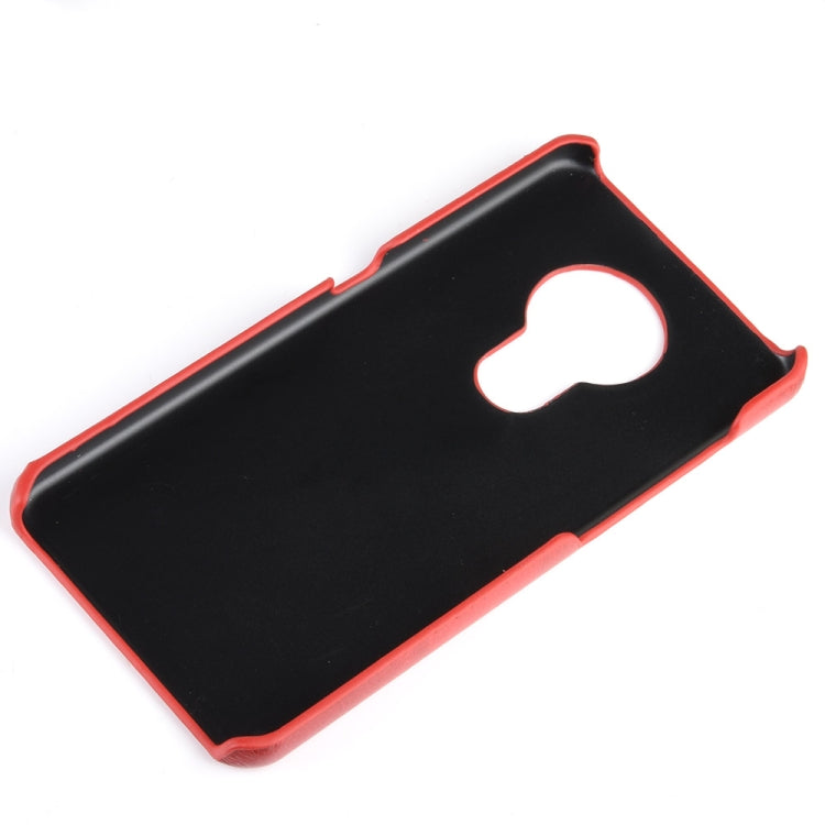 For Nokia 7.2 / 6.2 Shockproof Litchi Texture PC + PU Case(Black) - Nokia Cases by buy2fix | Online Shopping UK | buy2fix